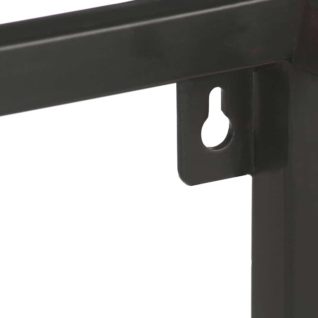 Wandrek 80X20X60 Cm Ruw Mangohout 90 x 20 x 60 cm