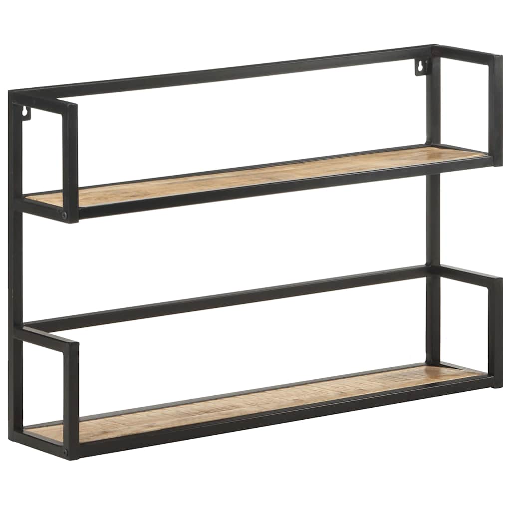 Wandrek 80X20X60 Cm Ruw Mangohout 90 x 20 x 60 cm