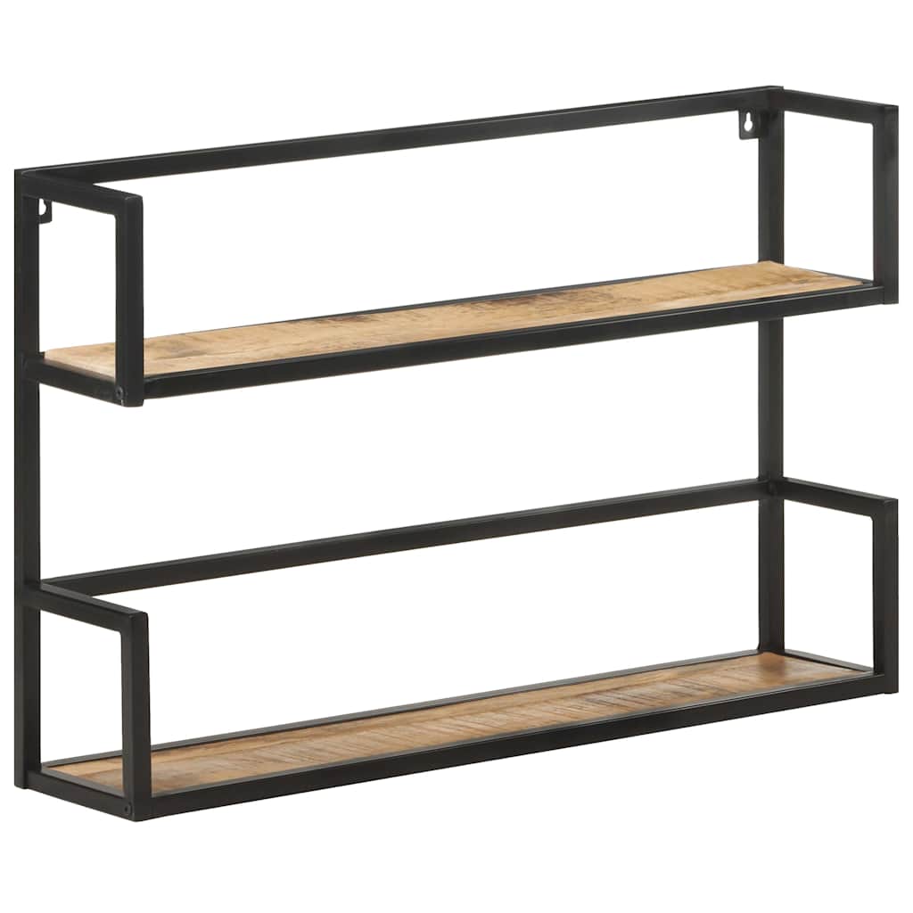 Wandrek 80X20X60 Cm Ruw Mangohout 90 x 20 x 60 cm