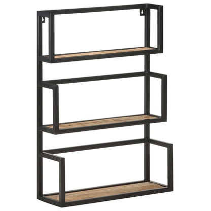 Wandrek 60X20X85 Cm Ruw Mangohout 60 x 20 x 85 cm
