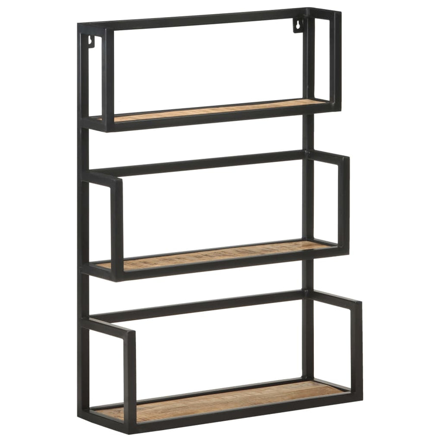 Wandrek 60X20X85 Cm Ruw Mangohout 60 x 20 x 85 cm