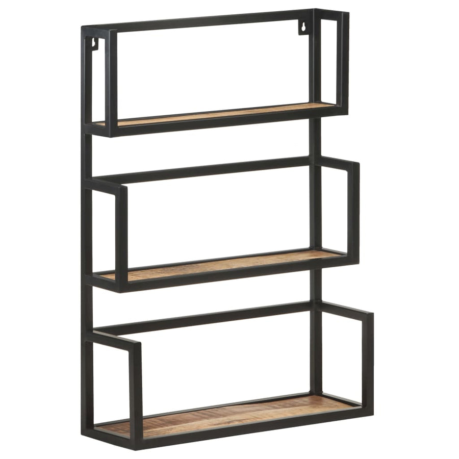 Wandrek 60X20X85 Cm Ruw Mangohout 60 x 20 x 85 cm
