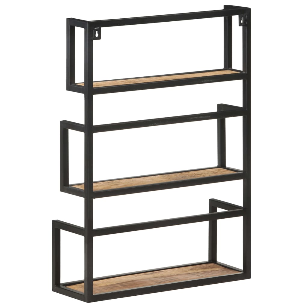 Wandrek 60X20X85 Cm Ruw Mangohout 60 x 20 x 85 cm