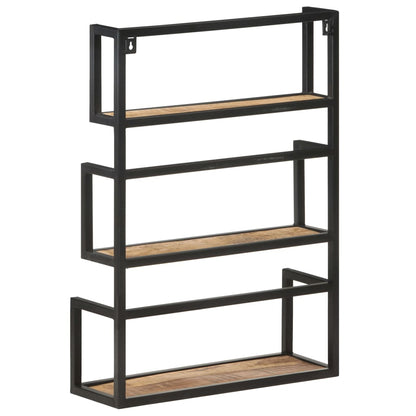 Wandrek 60X20X85 Cm Ruw Mangohout 60 x 20 x 85 cm