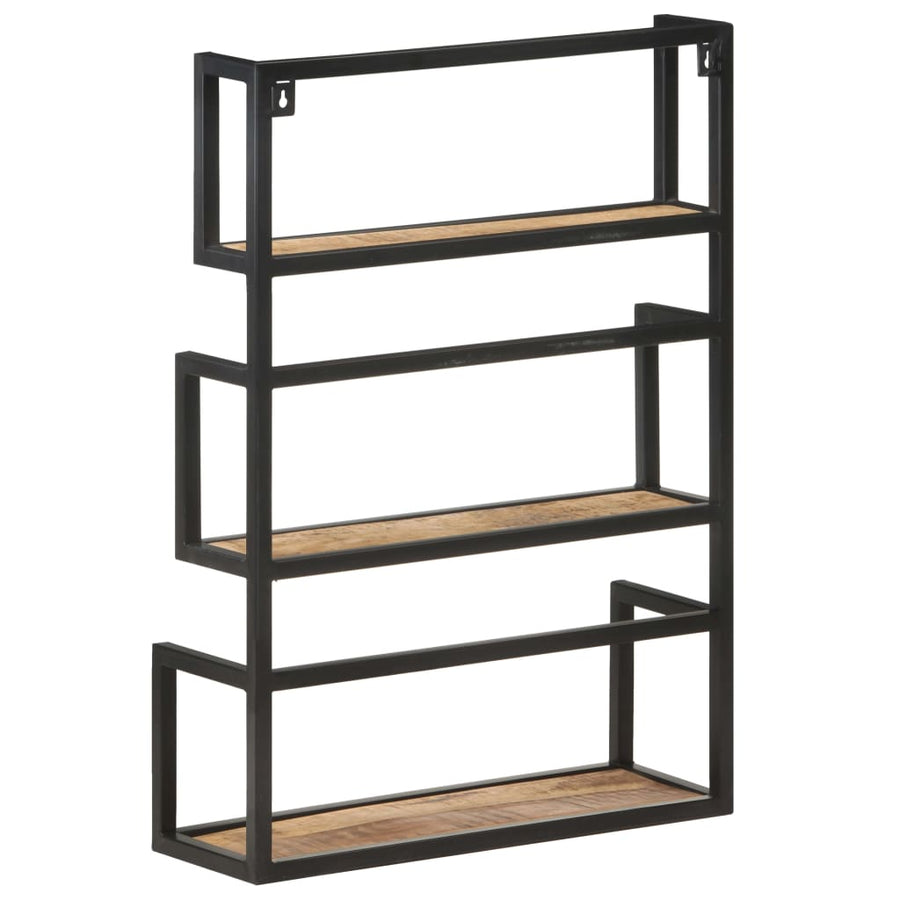 Wandrek 60X20X85 Cm Ruw Mangohout 60 x 20 x 85 cm