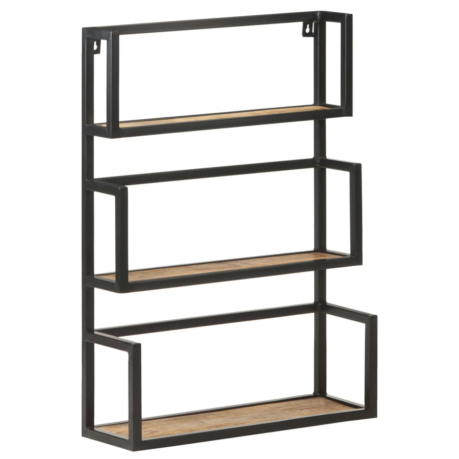 Wandrek 60X20X85 Cm Ruw Mangohout 60 x 20 x 85 cm
