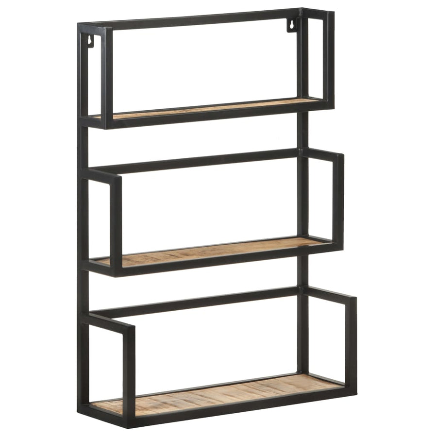 Wandrek 60X20X85 Cm Ruw Mangohout 60 x 20 x 85 cm