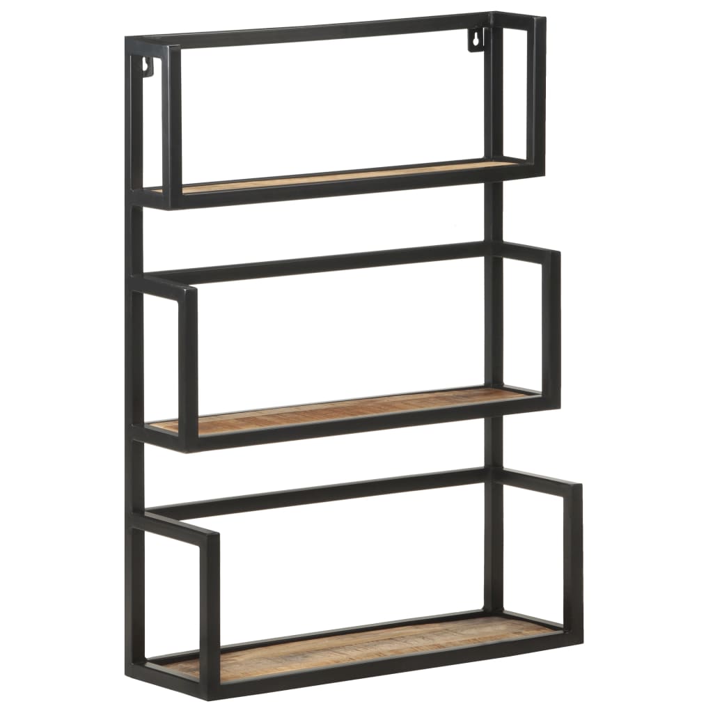 Wandrek 60X20X85 Cm Ruw Mangohout 60 x 20 x 85 cm