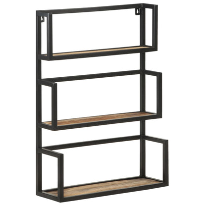Wandrek 60X20X85 Cm Ruw Mangohout 60 x 20 x 85 cm