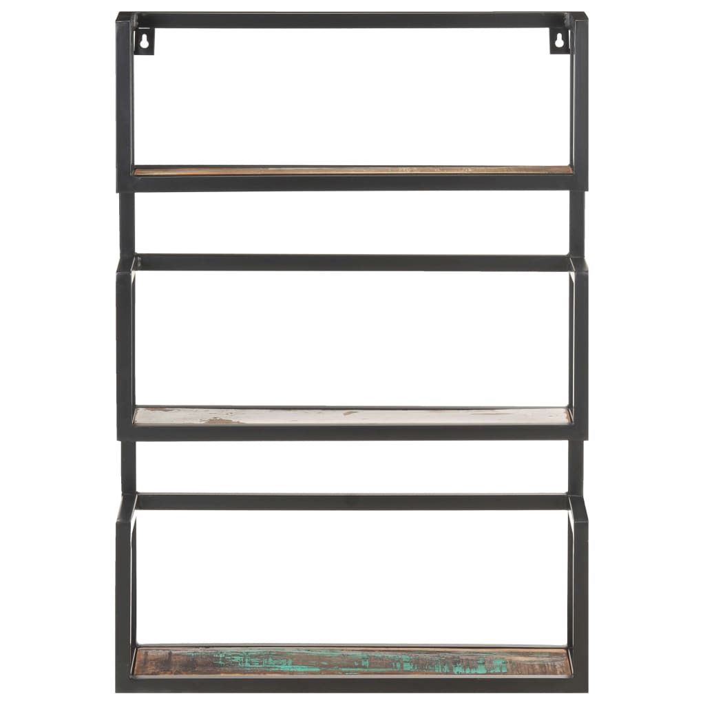 Wandrek 60X20X85 Cm Massief Gerecycled Hout 60 x 20 x 85 cm