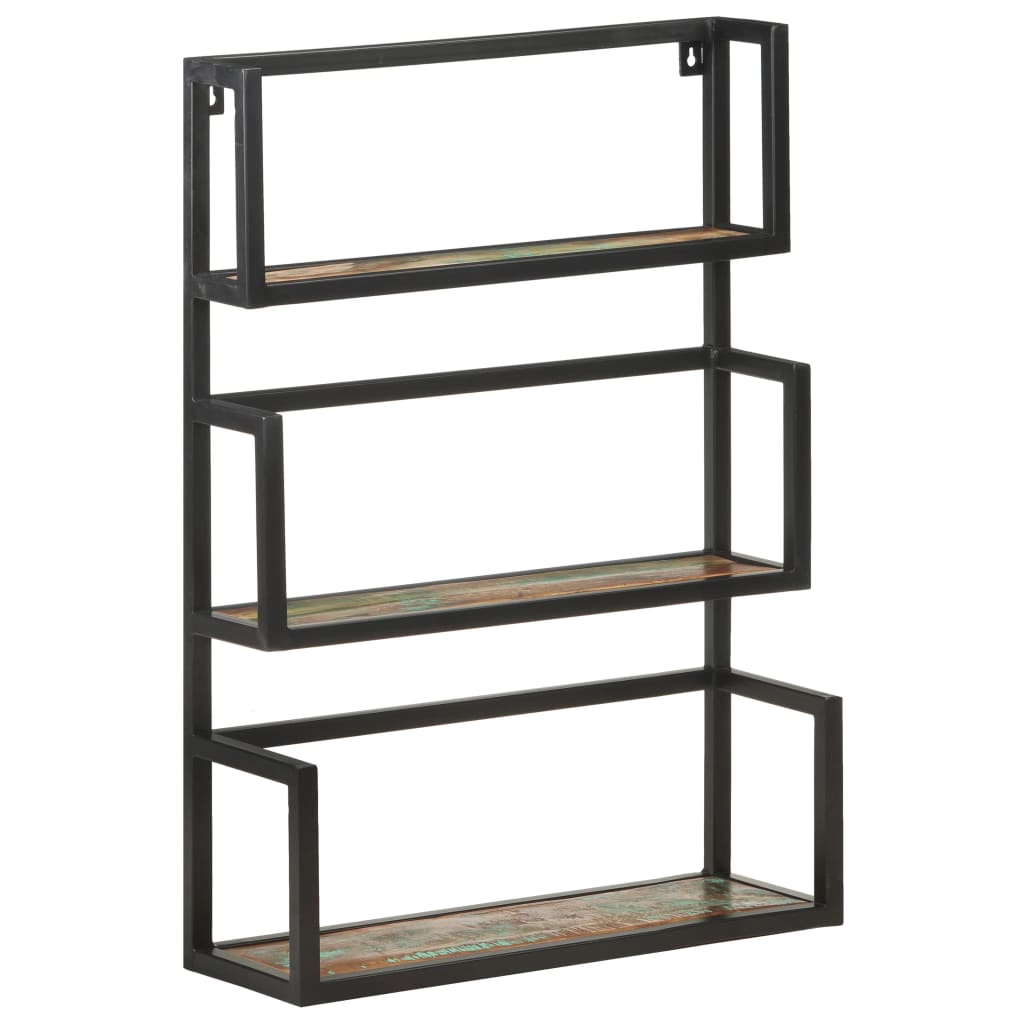 Wandrek 60X20X85 Cm Massief Gerecycled Hout 60 x 20 x 85 cm