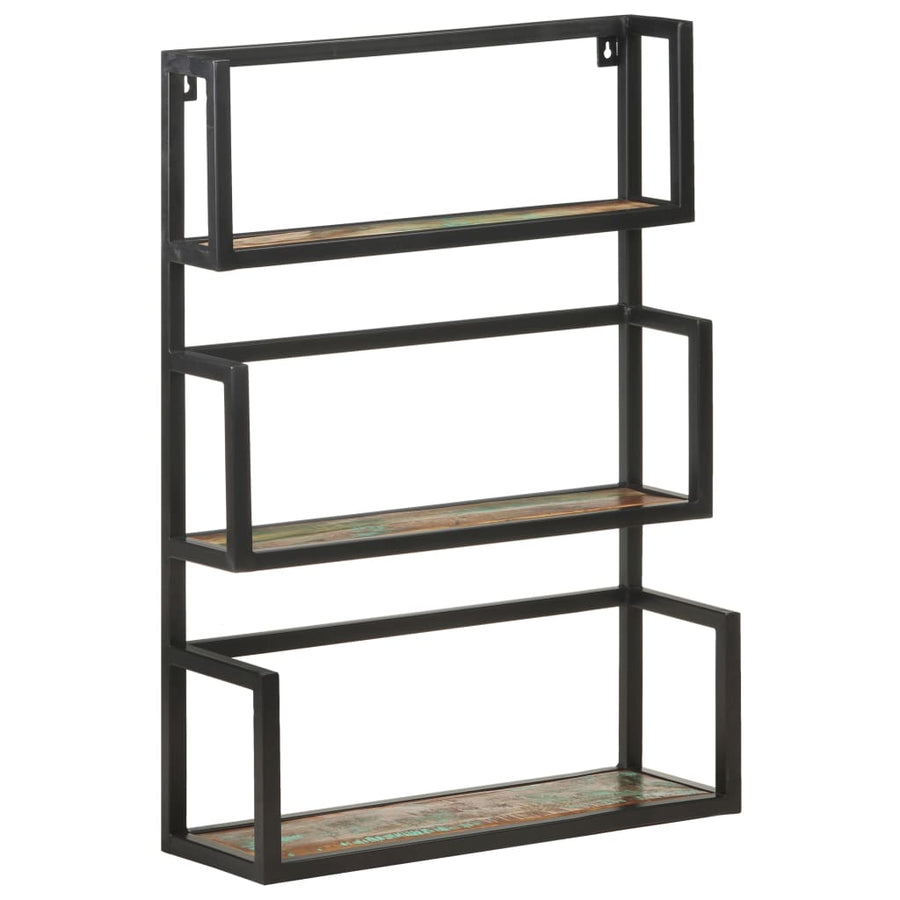 Wandrek 60X20X85 Cm Massief Gerecycled Hout 60 x 20 x 85 cm