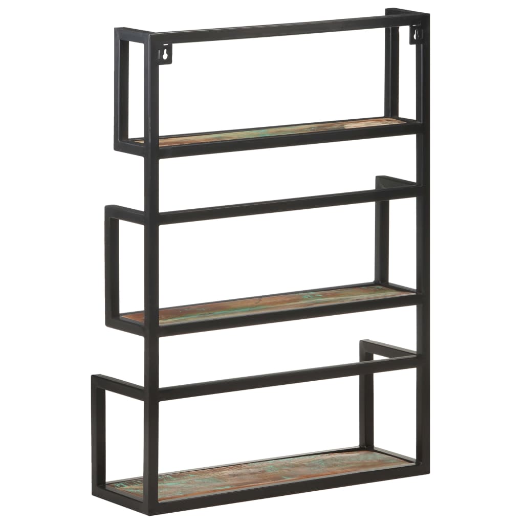 Wandrek 60X20X85 Cm Massief Gerecycled Hout 60 x 20 x 85 cm