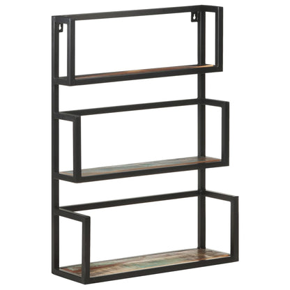 Wandrek 60X20X85 Cm Massief Gerecycled Hout 60 x 20 x 85 cm