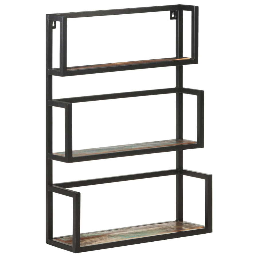 Wandrek 60X20X85 Cm Massief Gerecycled Hout 60 x 20 x 85 cm