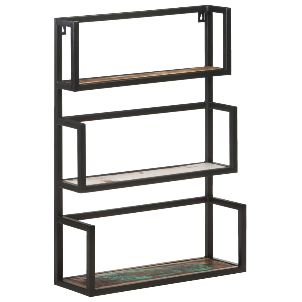 Wandrek 60X20X85 Cm Massief Gerecycled Hout 60 x 20 x 85 cm