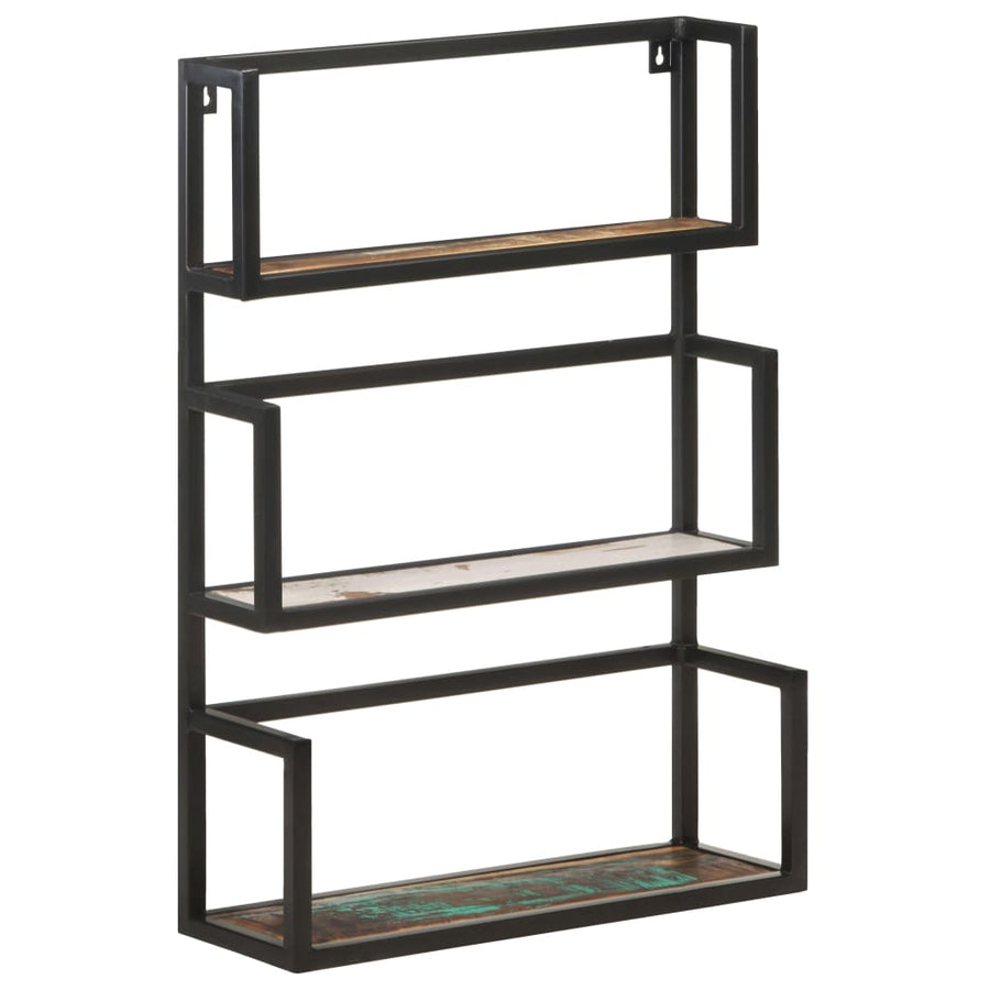 Wandrek 60X20X85 Cm Massief Gerecycled Hout 60 x 20 x 85 cm