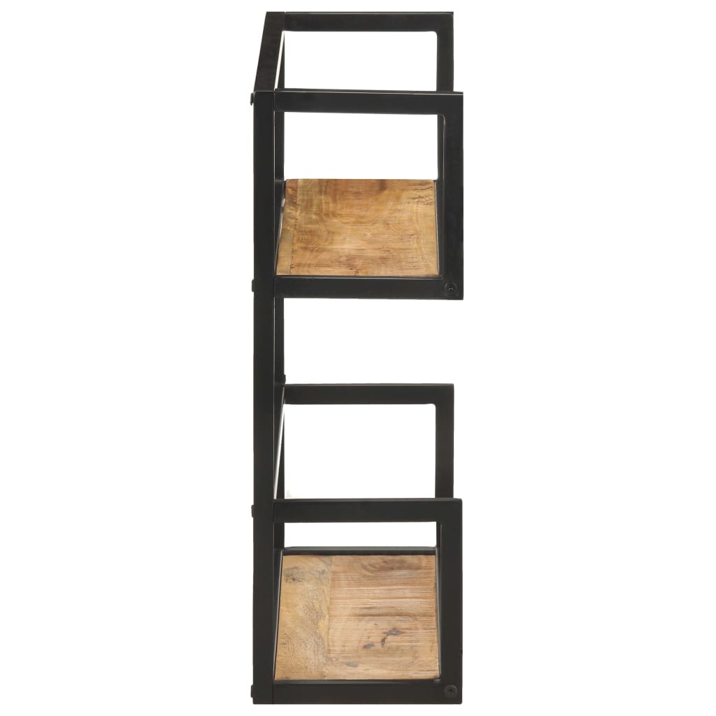 Wandrek 60x20x60 cm ruw mangohout