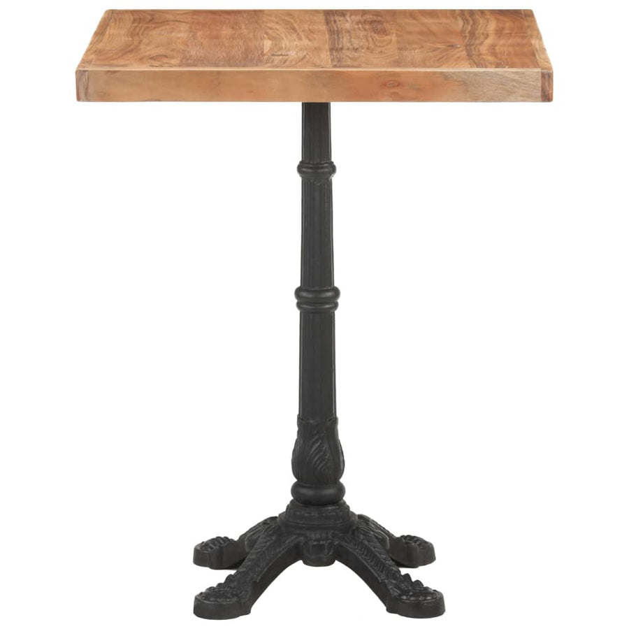 Bistrotafel 60X60X76 Cm Massief acaciahout