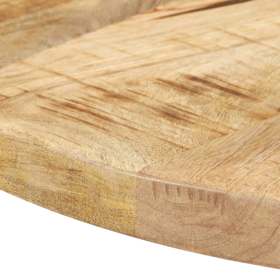 Bistrotafel Ø 60X76 Cm Ruw Mangohout 4 legs Rond