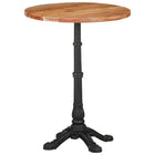 Bistro Table Ø 60x76 cm Solid Acacia Wood