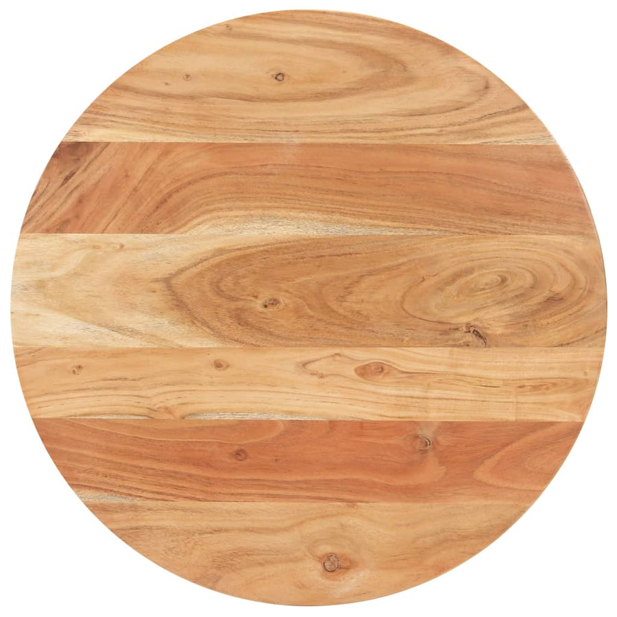 Bistrotafel Ø 60X76 Cm Massief Acaciahout 4 legs Rond