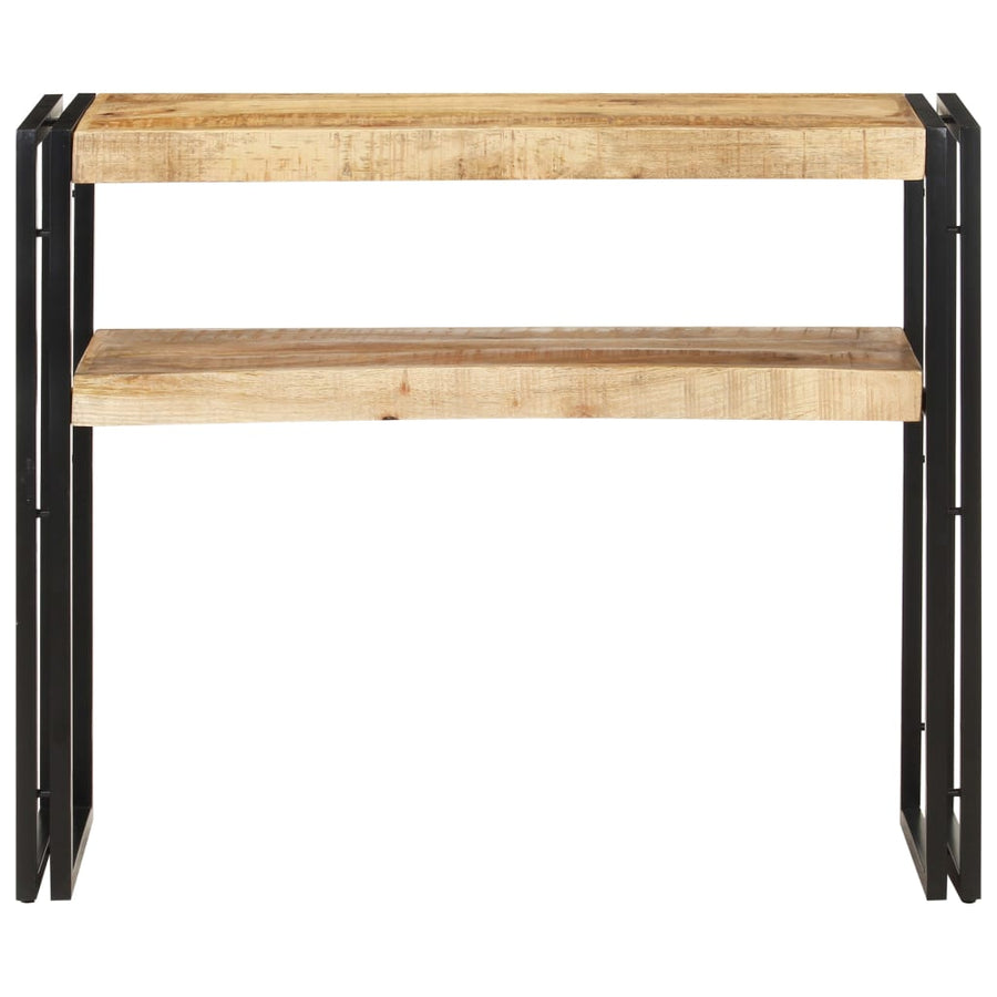 Wandtafel 90 x 30 x 75 cm Ruw mangohout