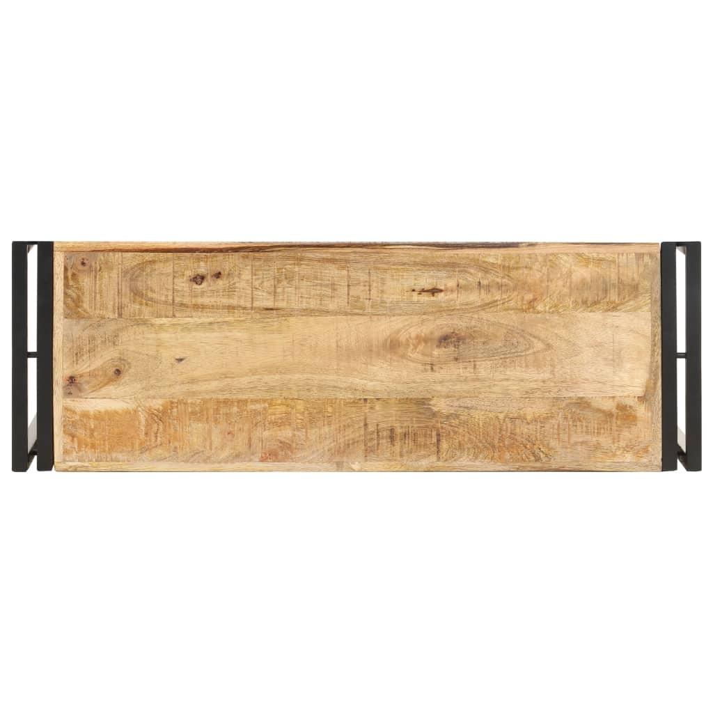 Wandtafel 90 x 30 x 75 cm Ruw mangohout