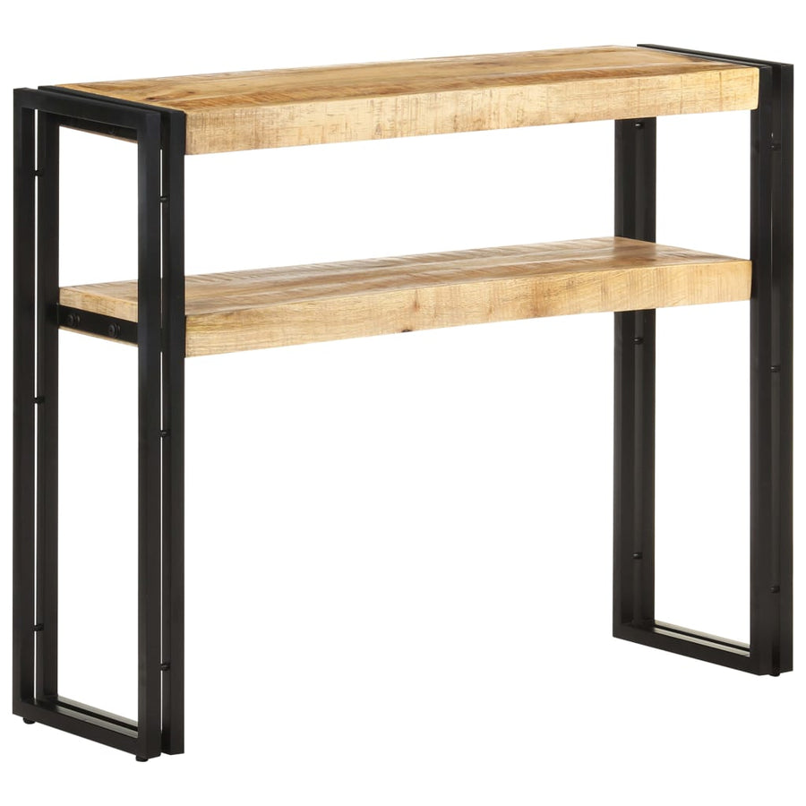 Wandtafel 90 x 30 x 75 cm Ruw mangohout