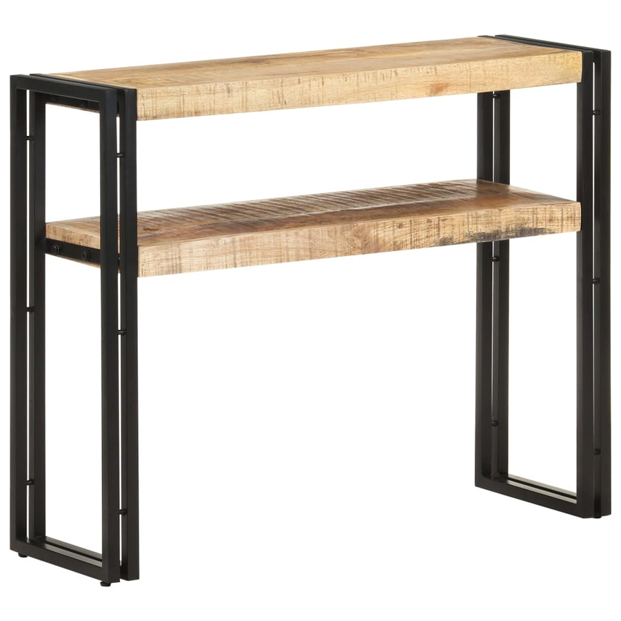 Wandtafel 90 x 30 x 75 cm Ruw mangohout