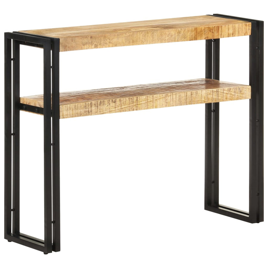 Wandtafel 90 x 30 x 75 cm Ruw mangohout