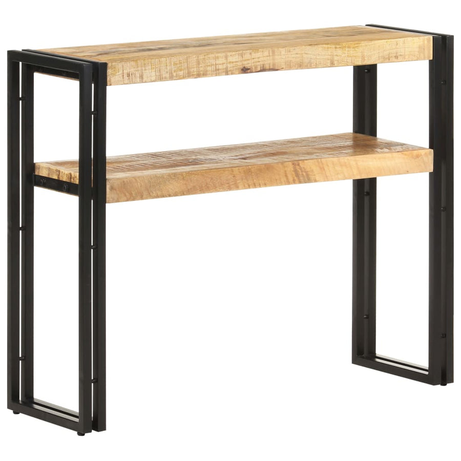 Wandtafel 90 x 30 x 75 cm Ruw mangohout