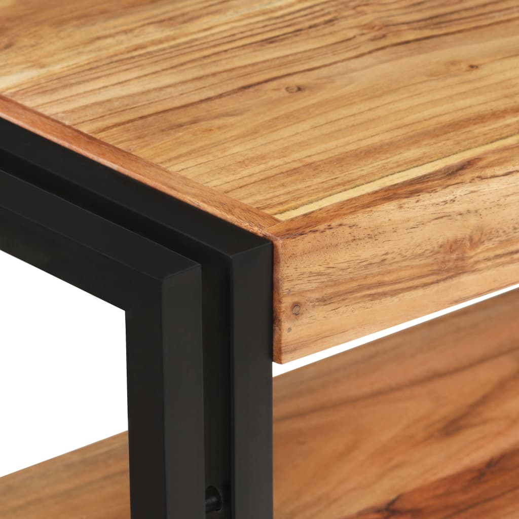 Wandtafel 90 x 30 x 75 cm Massief acaciahout