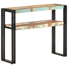 Wandtafel 90x30x75 cm massief gerecycled hout
