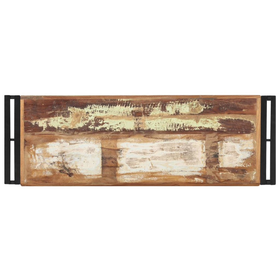 Wandtafel 90X30X75 Cm Massief Gerecycled Hout 90 x 30 x 75 cm