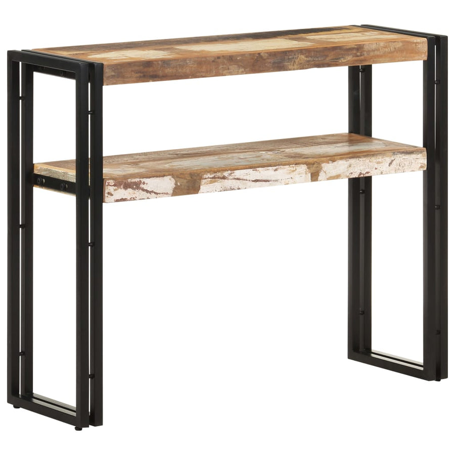 Wandtafel 90X30X75 Cm Massief Gerecycled Hout 90 x 30 x 75 cm