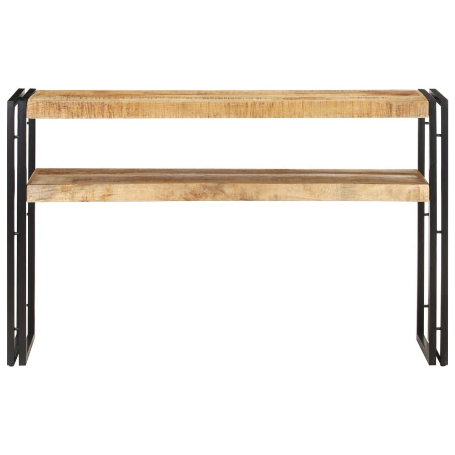 Wandtafel 120 x 30 x 75 cm Ruw mangohout