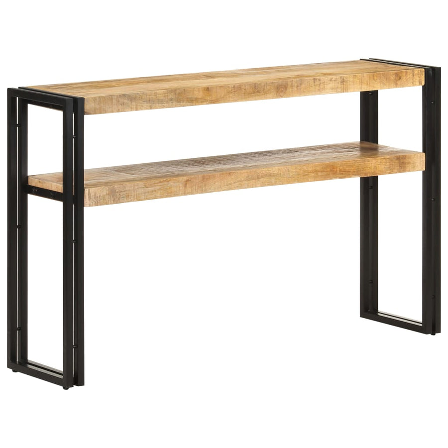 Wandtafel 120 x 30 x 75 cm Ruw mangohout