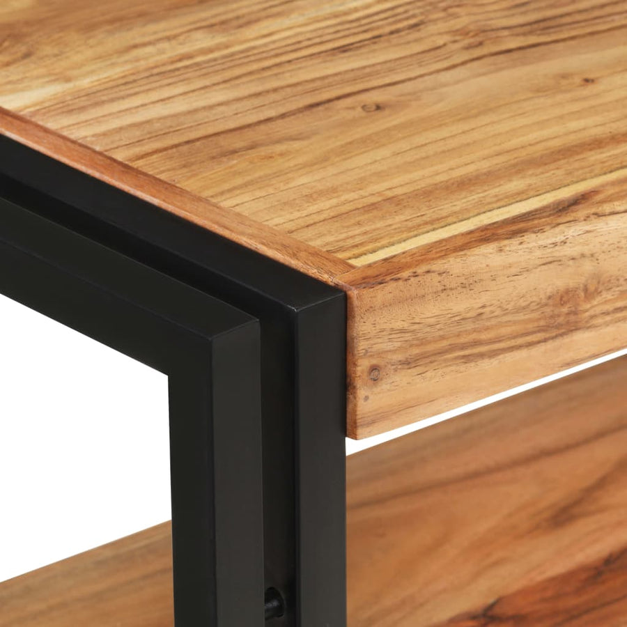 Wandtafel 150 x 30 x 75 cm Massief acaciahout
