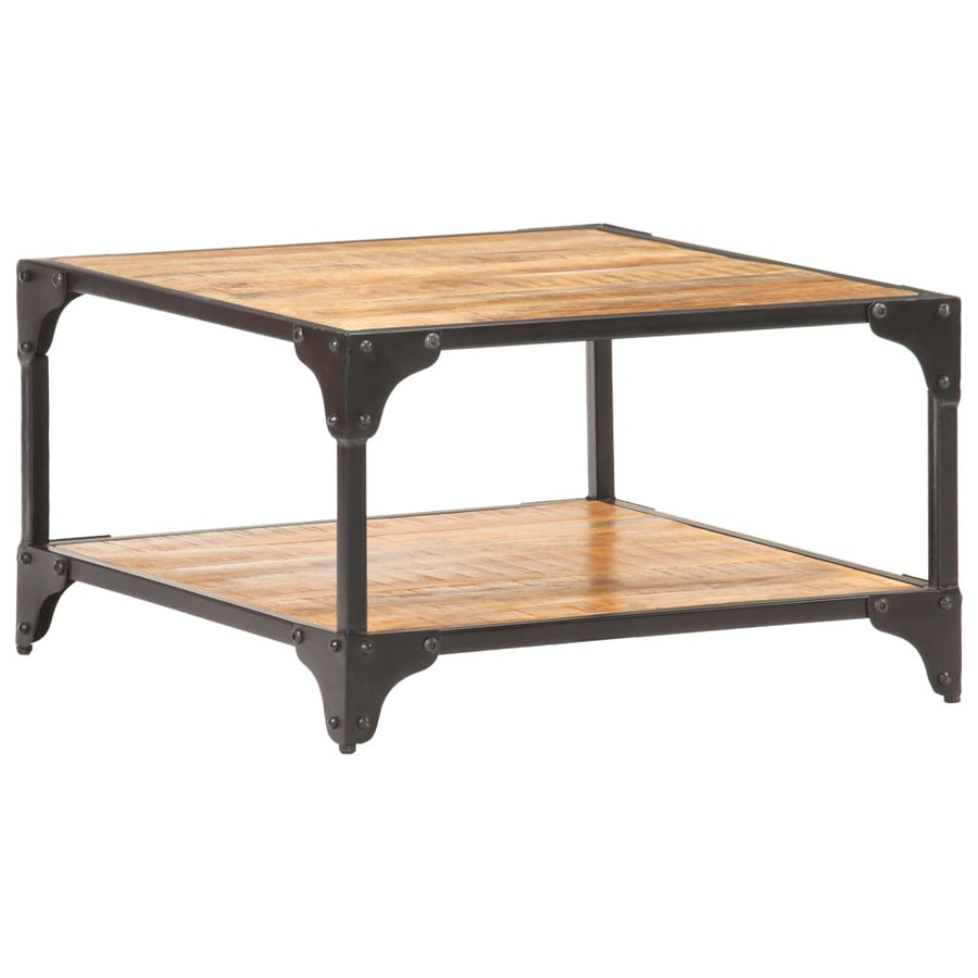 Salontafel 60x60x35 cm massief mangohout 60 x 60 x 35 cm massief mangohout