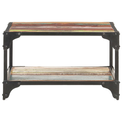 Salontafel 60x60x35 cm massief gerecycled hout 60 x 60 x 35 cm massief gerecycled hout