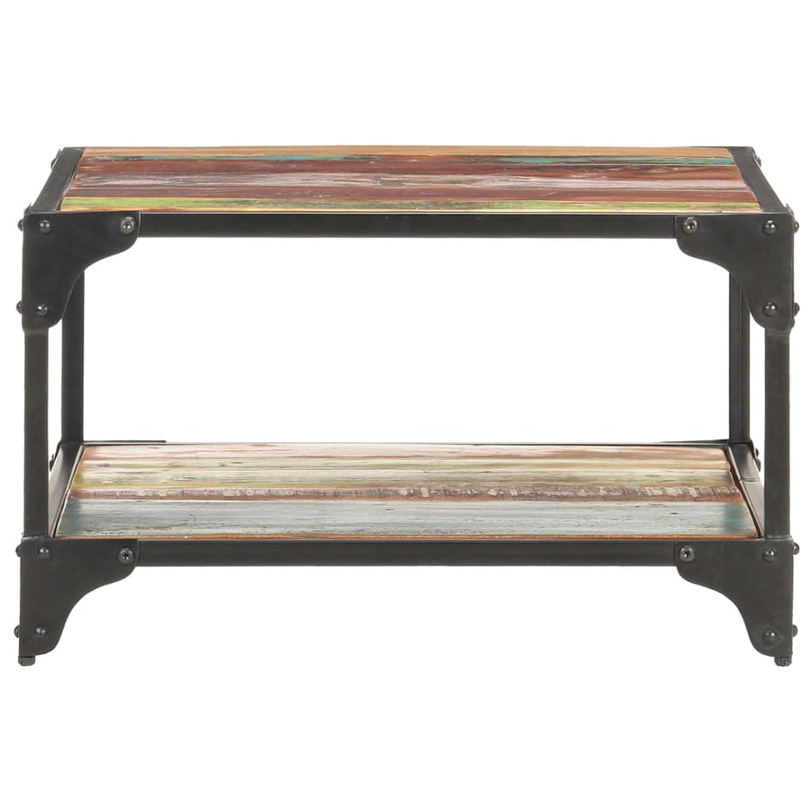 Salontafel 60x60x35 cm massief gerecycled hout 60 x 60 x 35 cm massief gerecycled hout
