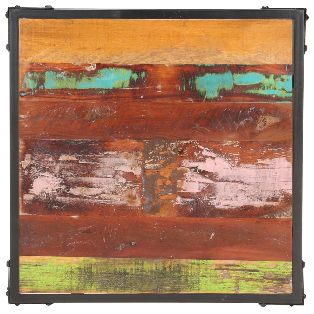 Salontafel 60x60x35 cm massief gerecycled hout 60 x 60 x 35 cm massief gerecycled hout