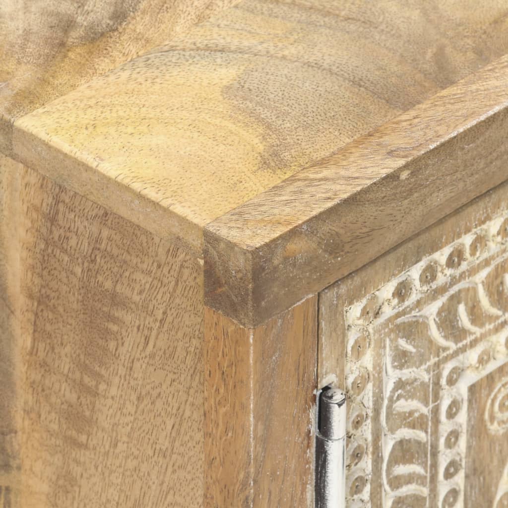 Salontafel 90X50X35 Cm Massief Mangohout