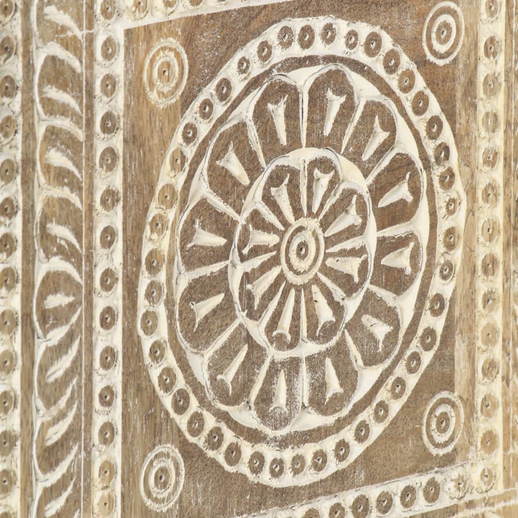 Salontafel 90X50X35 Cm Massief Mangohout