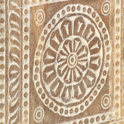 Salontafel 90X50X35 Cm Massief Mangohout