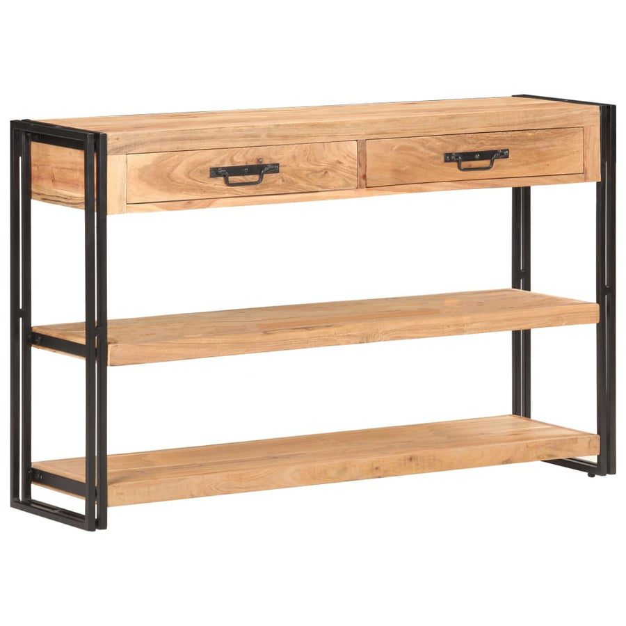 Dressoir 120x30x75 cm massief acaciahout