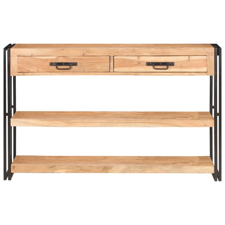 Dressoir 120x30x75 cm massief acaciahout