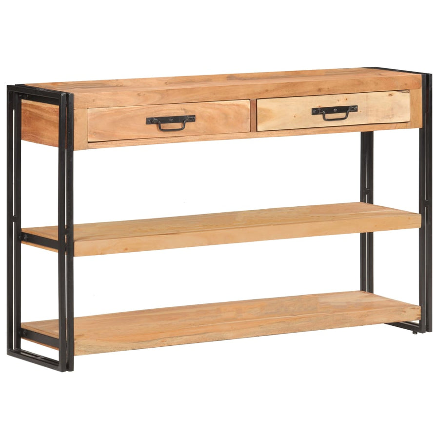 Dressoir 120x30x75 cm massief acaciahout