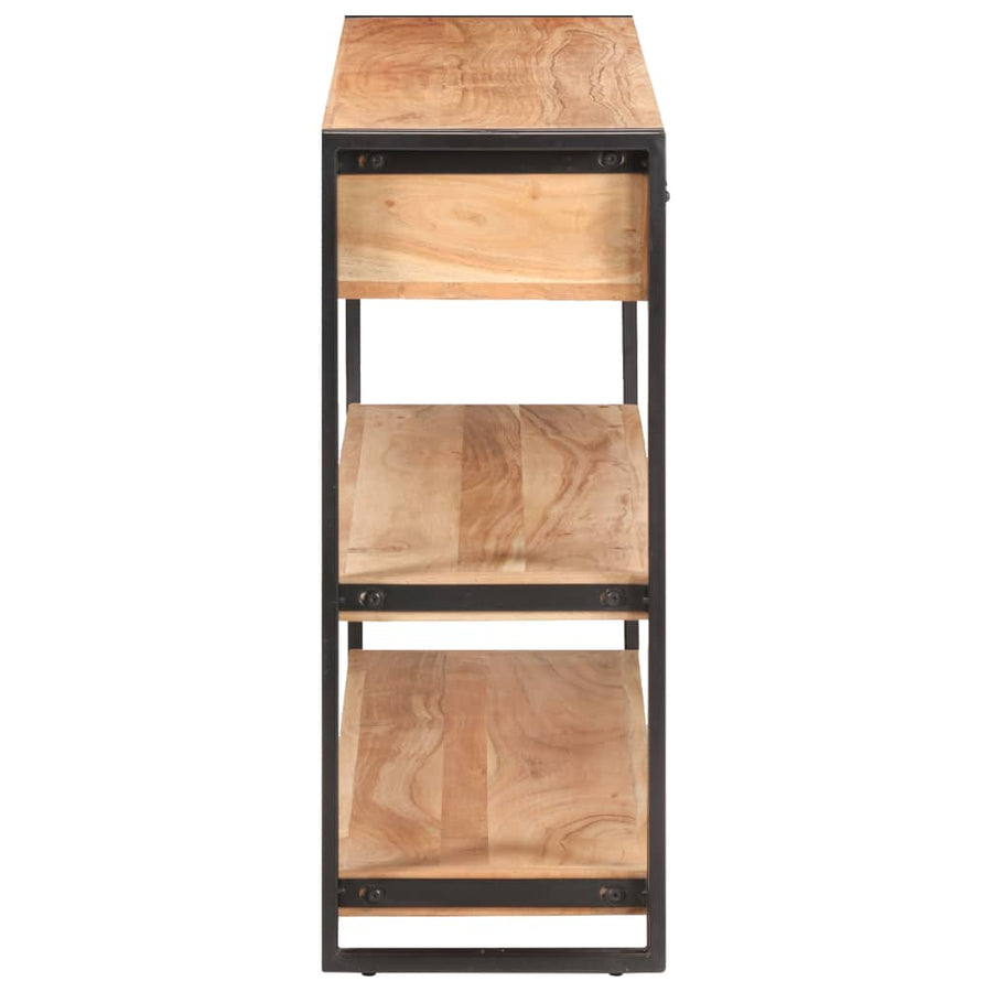 Dressoir 120x30x75 cm massief acaciahout